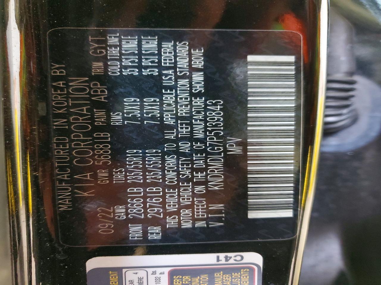 2023 KIA Sorento Hybrid sx Prestige