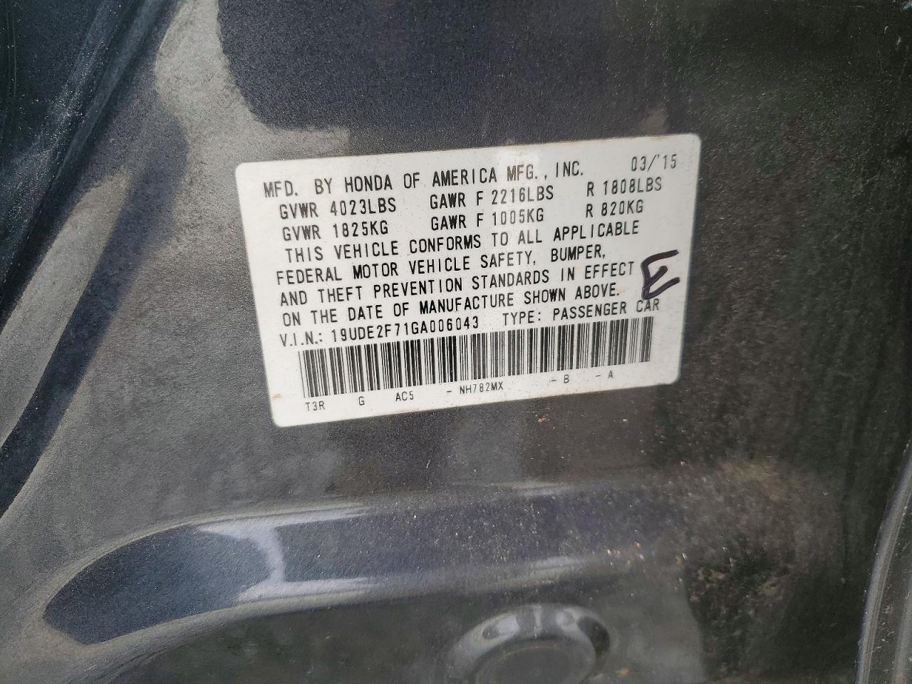 2016 Acura Ilx Premium