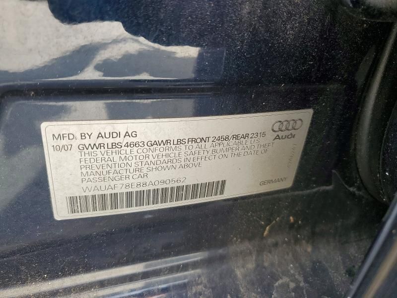 2008 Audi A4 2.0t