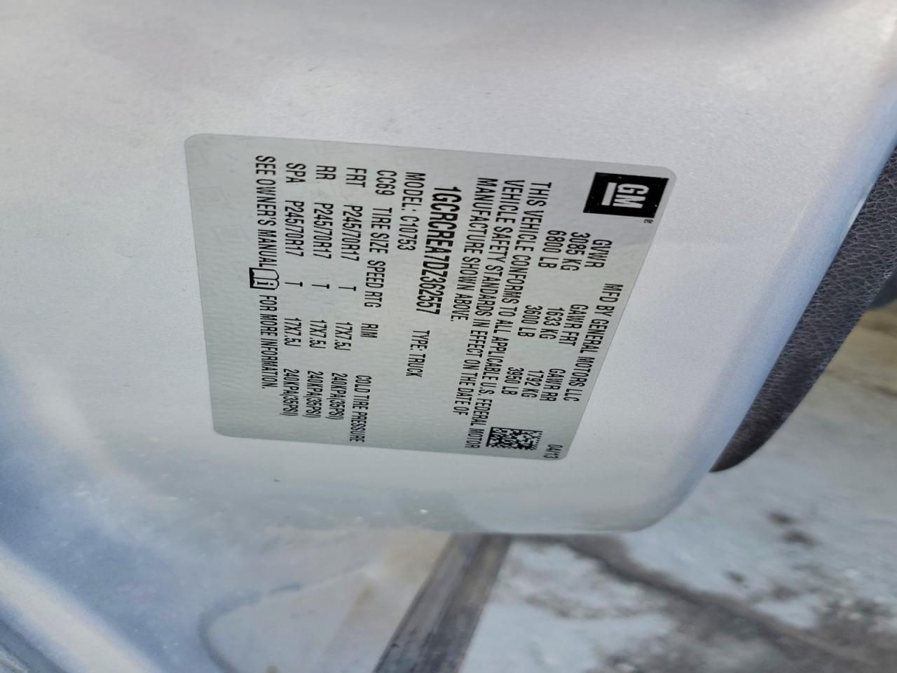 2013 Chevrolet Silverado C1500 ls