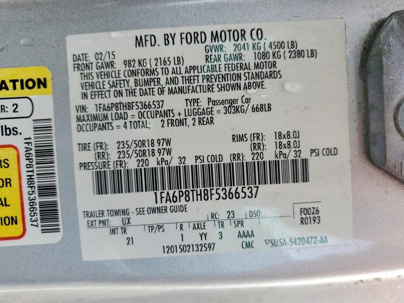 2015 Ford Mustang