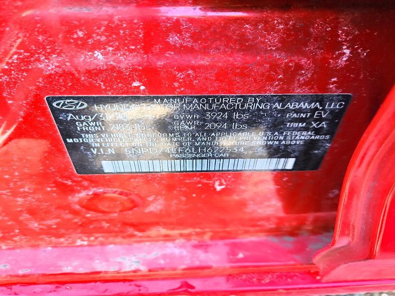 2020 Hyundai Elantra se