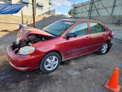 Toyota Corolla salvage cars for sale: 2005 Toyota Corolla ce