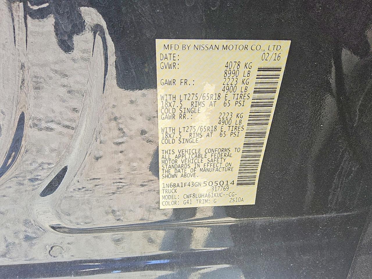 2016 Nissan Titan XD PRO-4X