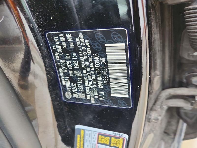 2023 Hyundai Elantra Blue