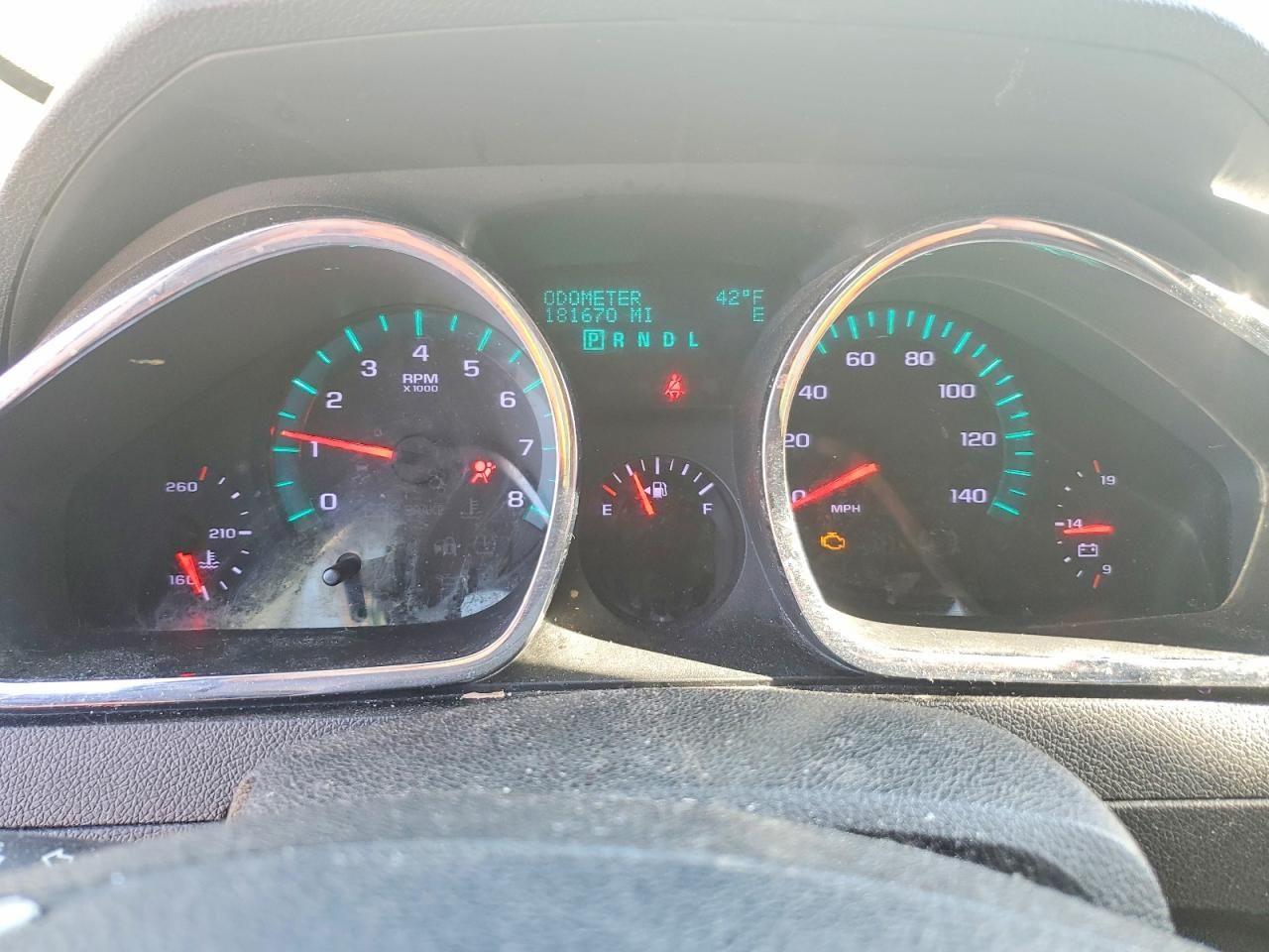 2012 Chevrolet Traverse lt