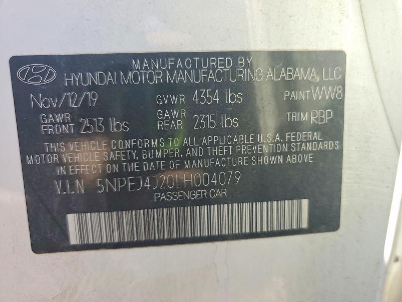 2020 Hyundai Sonata sel Plus