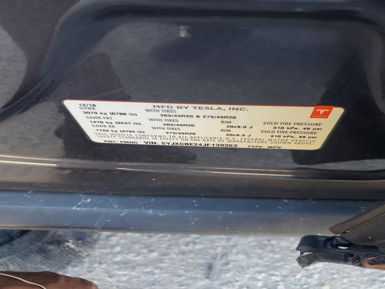 2018 Tesla Model x