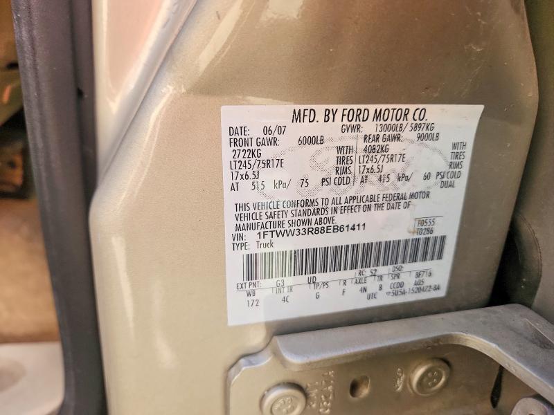 2008 Ford F350 Super Duty