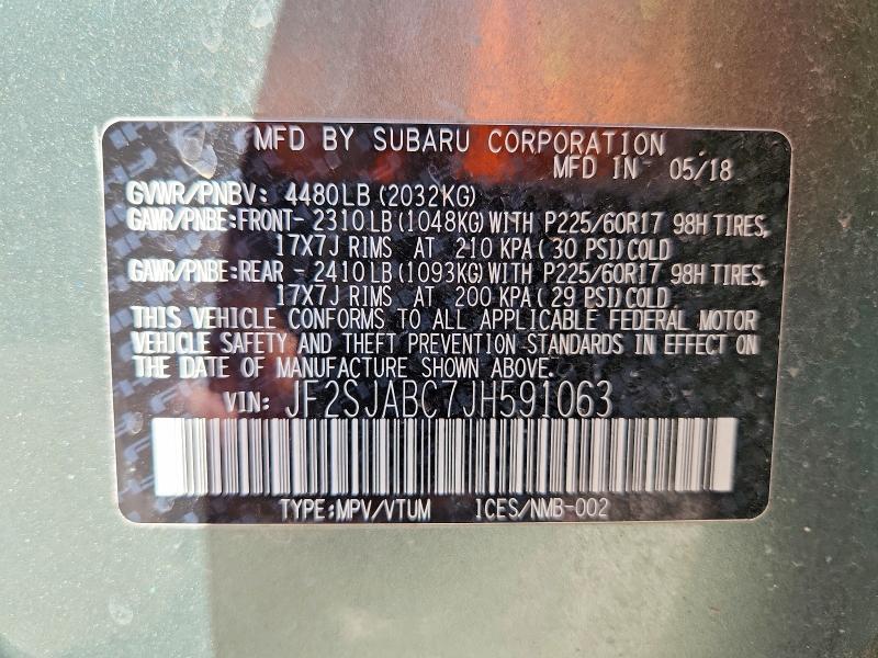 2018 Subaru Forester 2.5i