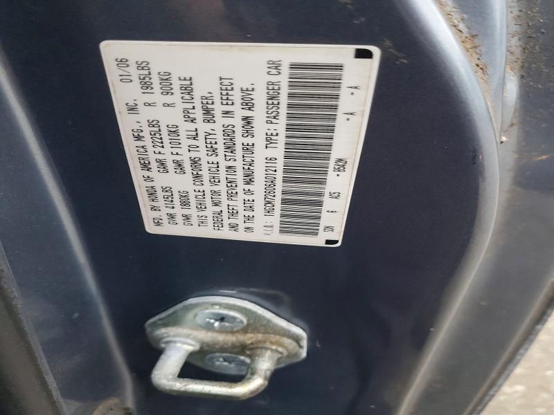 2006 Honda Accord ex