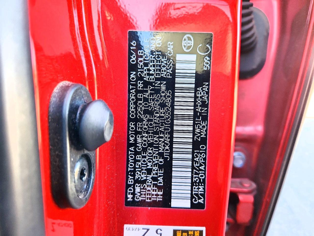 2016 Toyota Prius