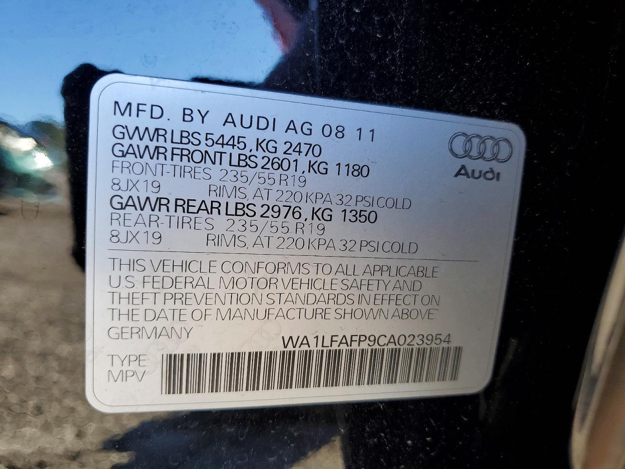 2012 Audi Q5 Premium Plus