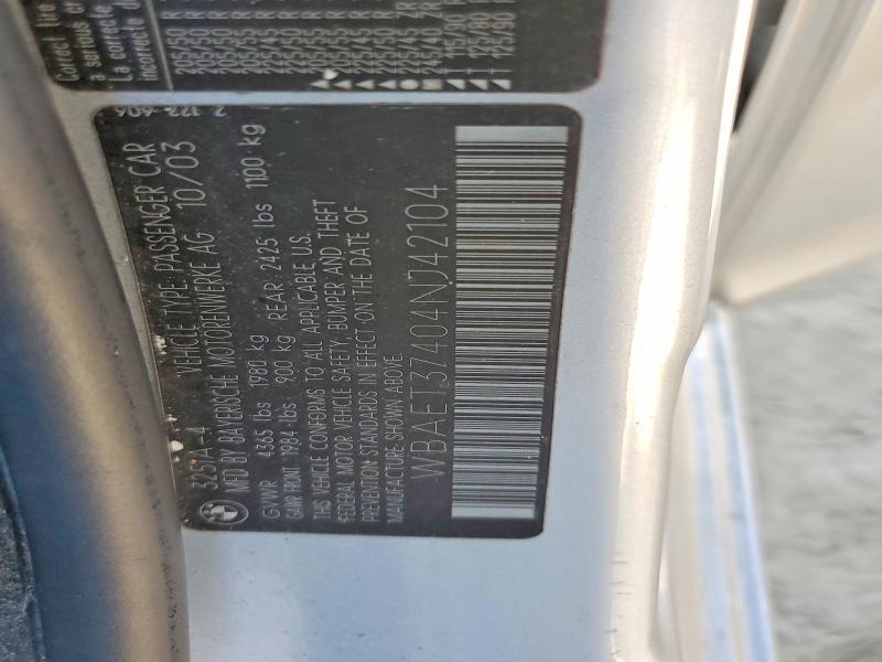 2004 BMW 325 i