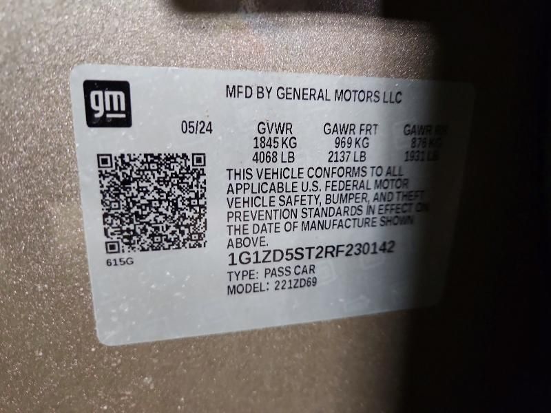 2024 Chevrolet Malibu lt