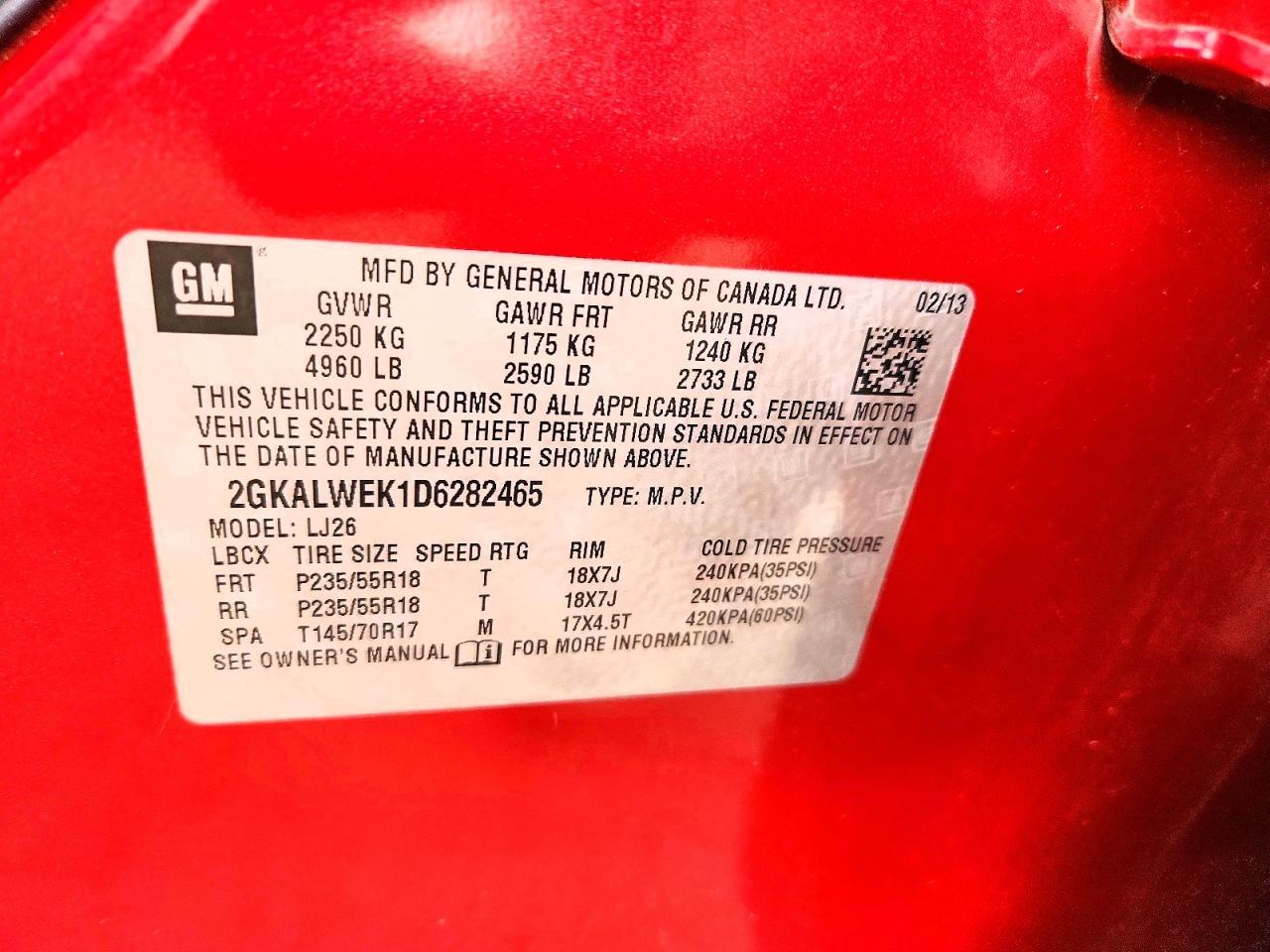 2013 GMC Terrain slt