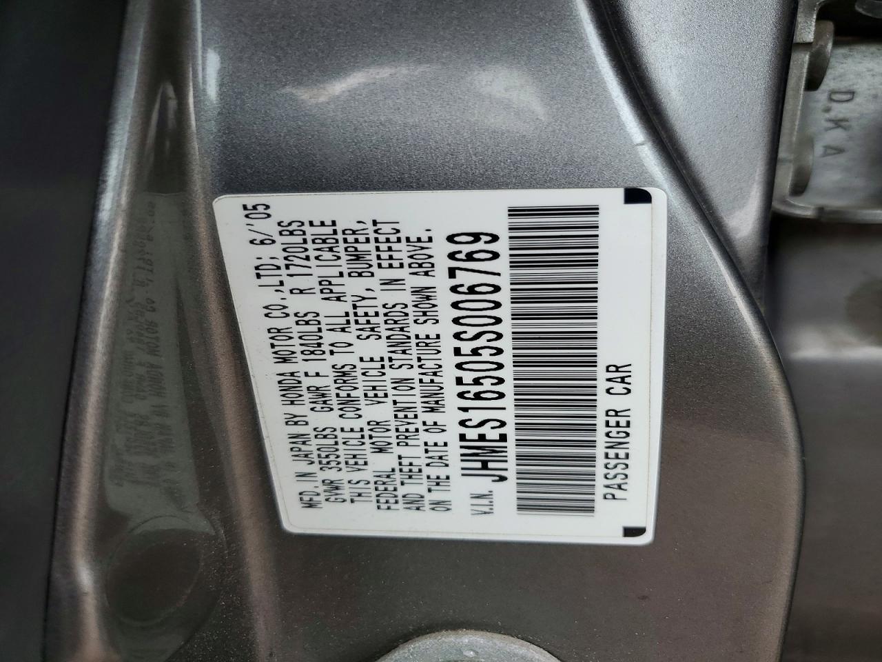 2005 Honda Civic lx
