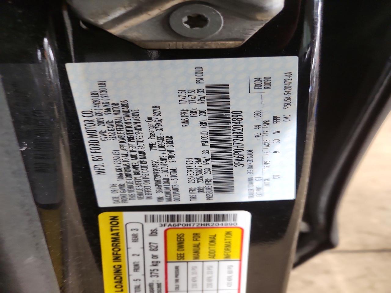 2017 Ford Fusion se
