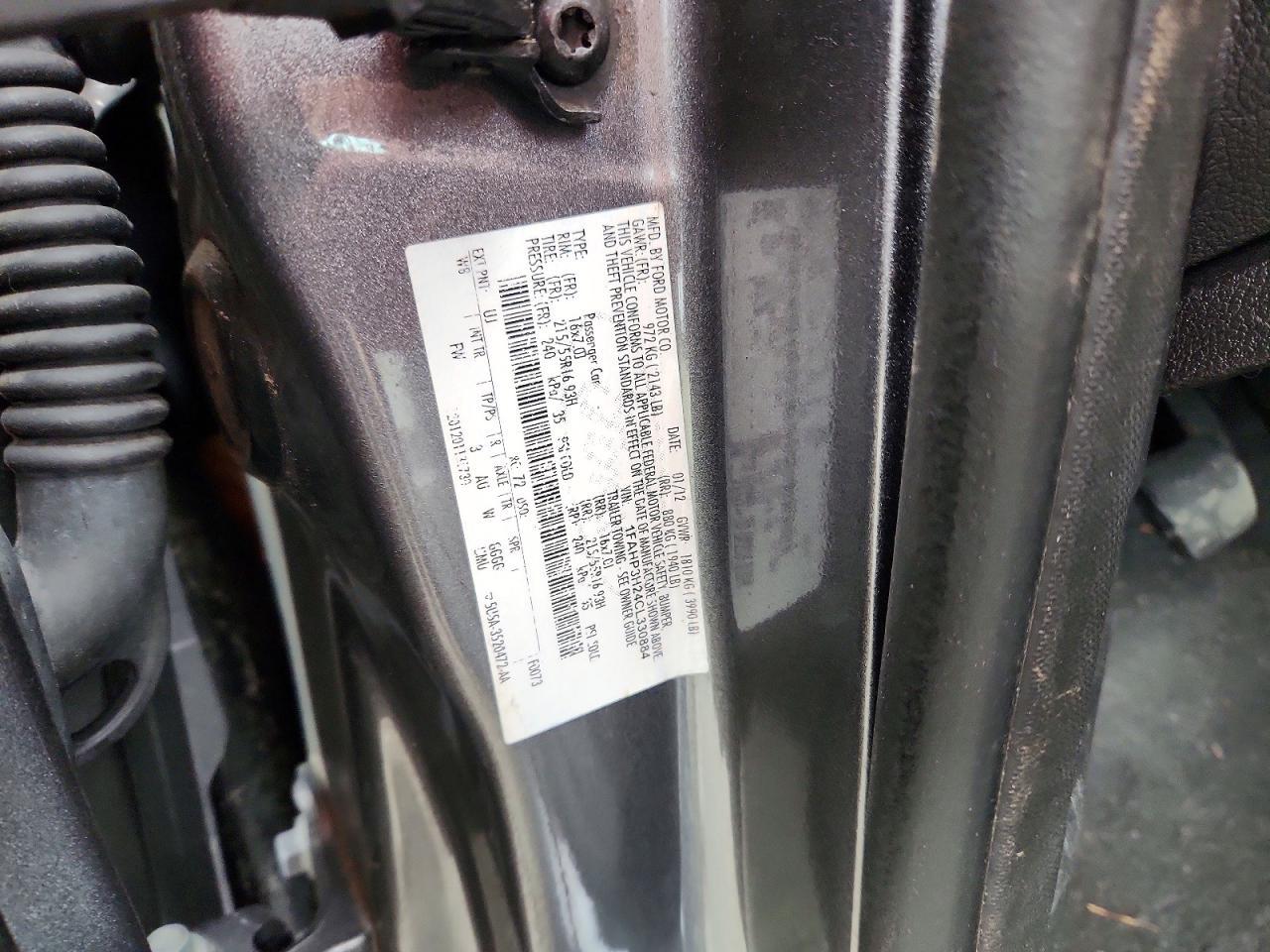 2012 Ford Focus sel
