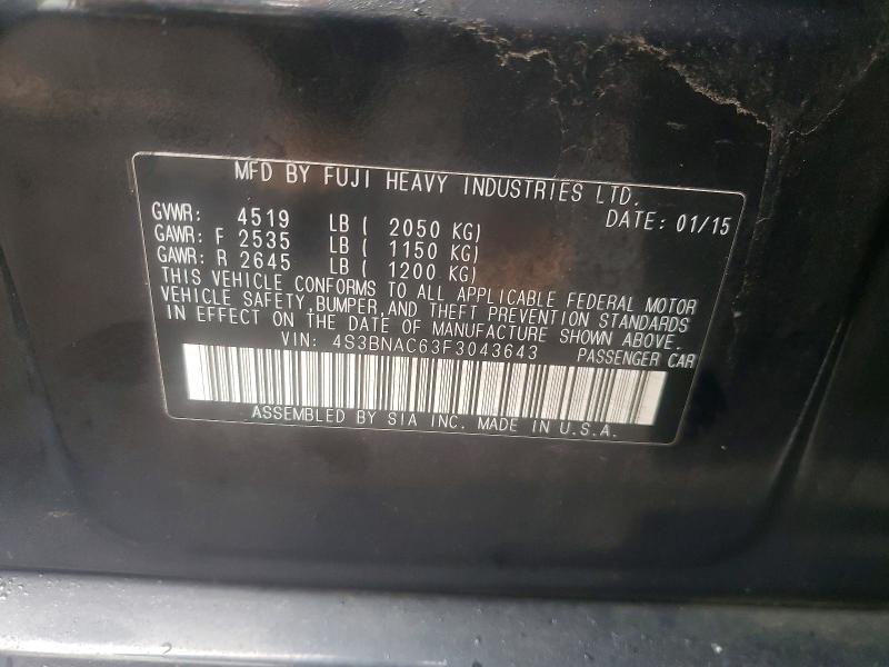 2015 Subaru Legacy 2.5i Premium