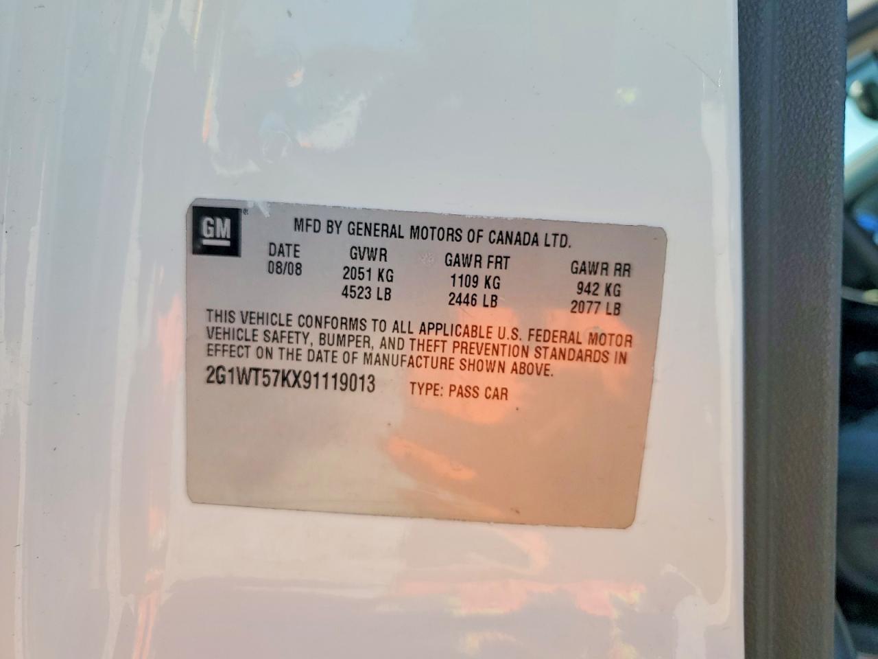 2009 Chevrolet Impala 1LT