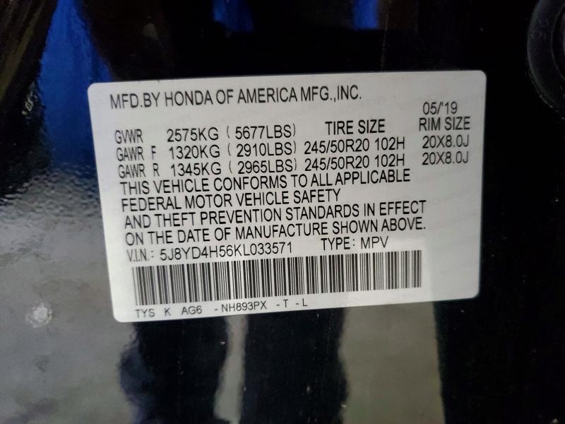 2019 Acura Mdx Technology