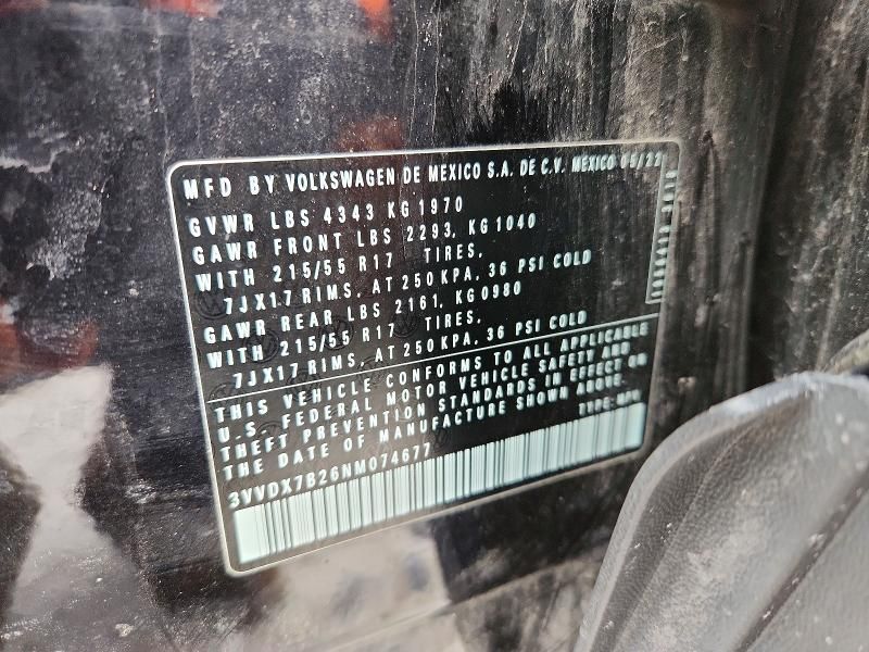 2022 Volkswagen Taos s