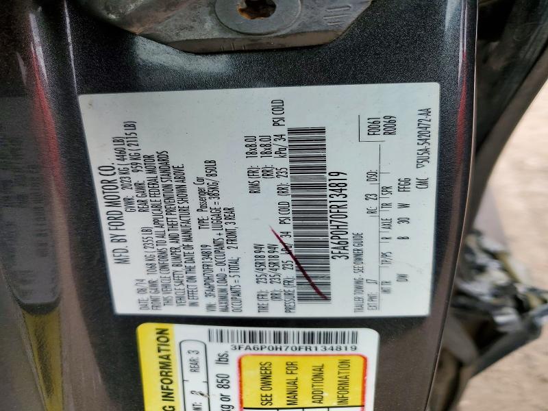2015 Ford Fusion se