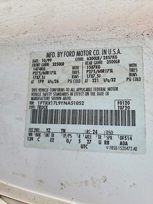 2000 Ford F150