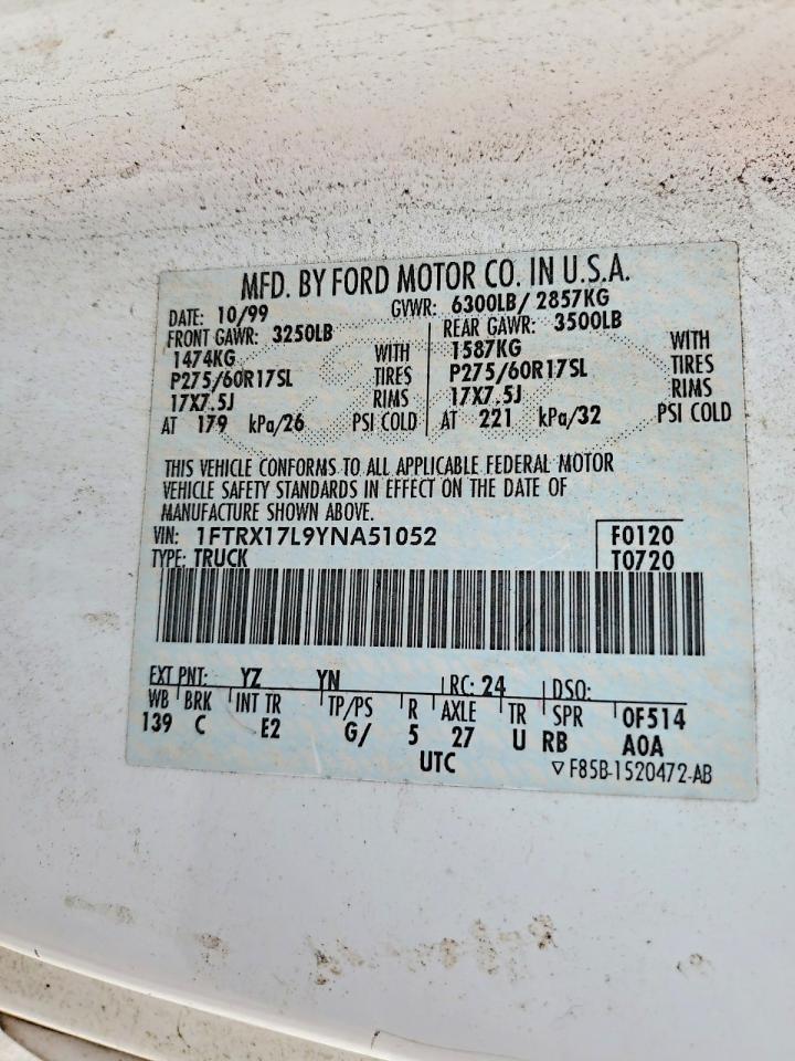 2000 Ford F150
