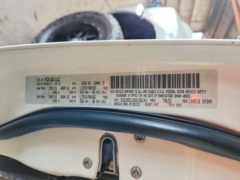 2016 Dodge RAM 2500 SLT