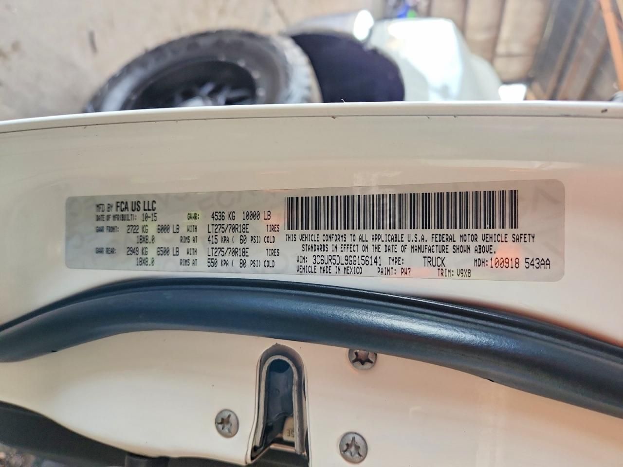 2016 Dodge Ram 2500 slt