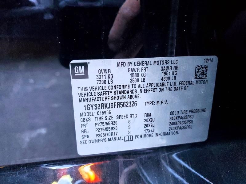 2015 Cadillac Escalade esv