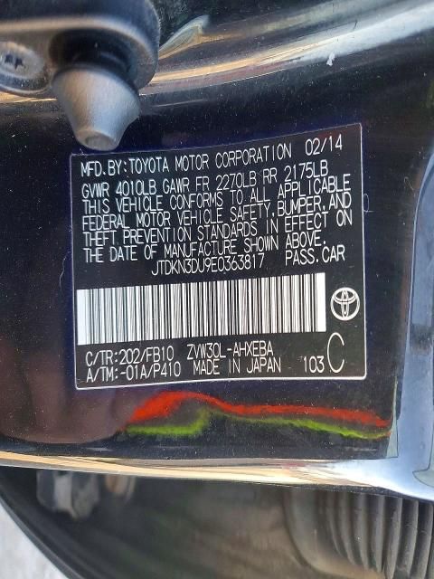 2014 Toyota Prius two