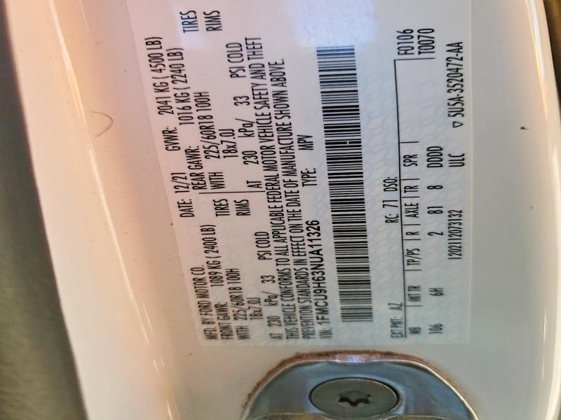 2022 Ford Escape sel