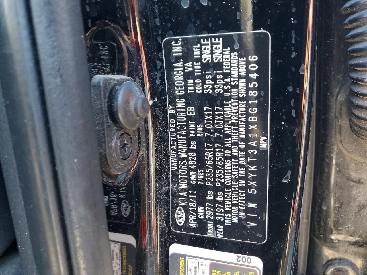 2011 KIA Sorento Base