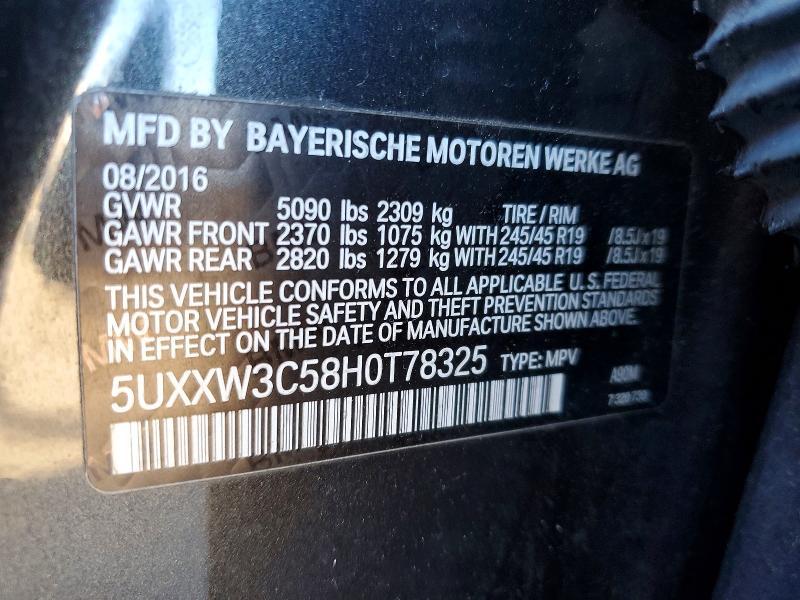 2017 BMW X4 Xdrive28i