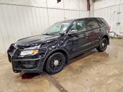 Salvage cars for sale from Copart Franklin, WI: 2017 Ford Explorer Police Interceptor
