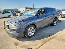 Toyota salvage cars for sale: 2021 Toyota Highlander le