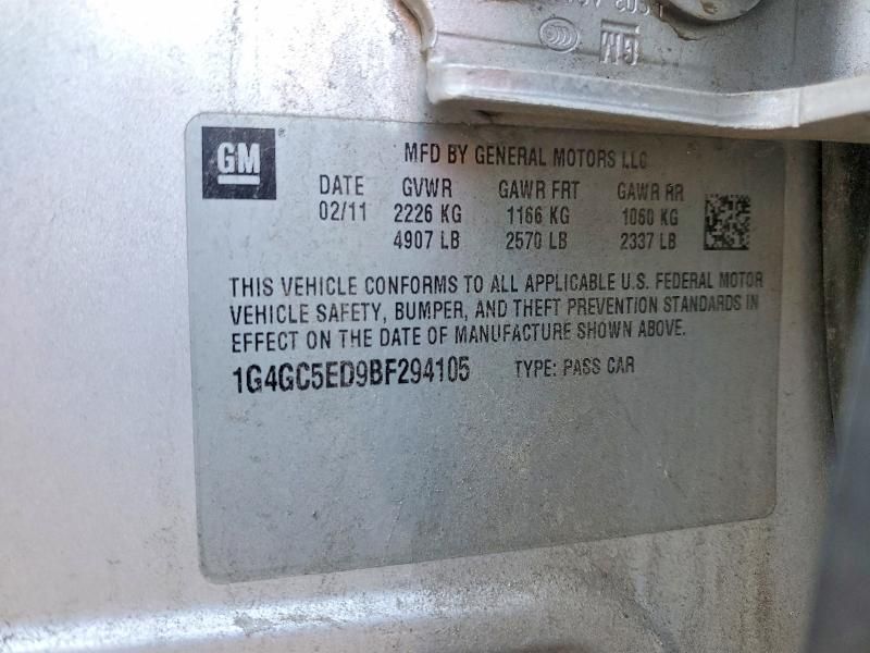 2011 Buick Lacrosse cxl