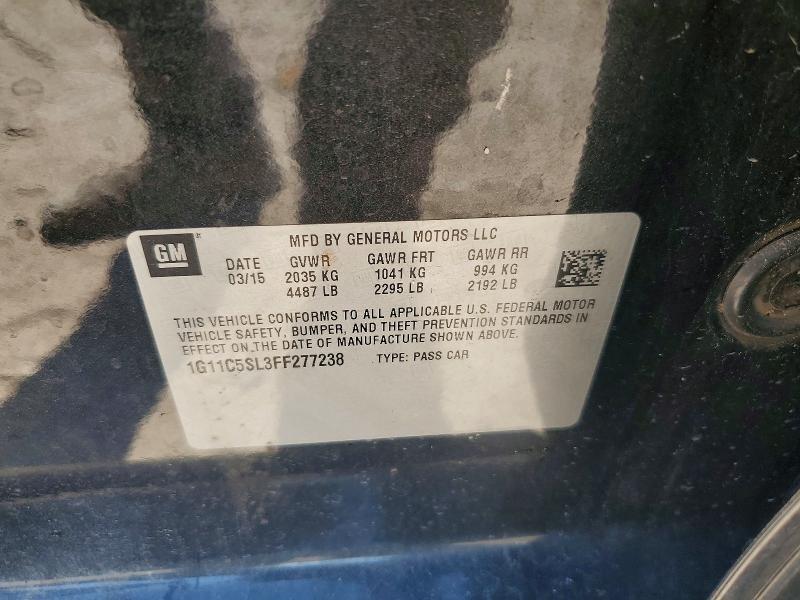 2015 Chevrolet Malibu 1LT