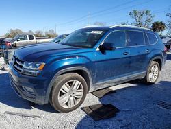Volkswagen Vehiculos salvage en venta: 2018 Volkswagen Atlas sel Premium