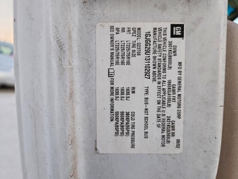 2003 GMC Savana G2500