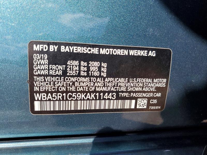 2019 BMW 330i