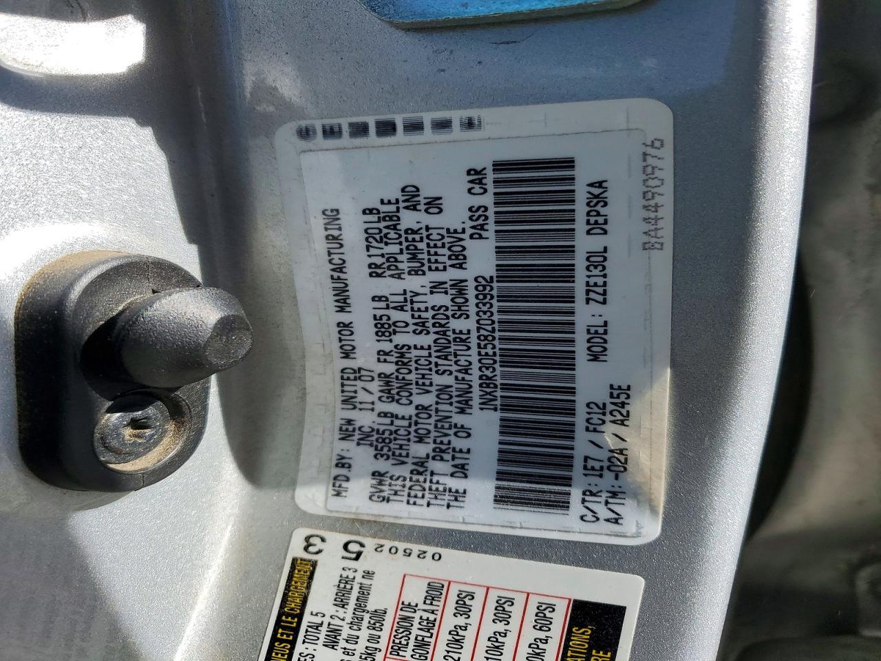 2008 Toyota Corolla ce