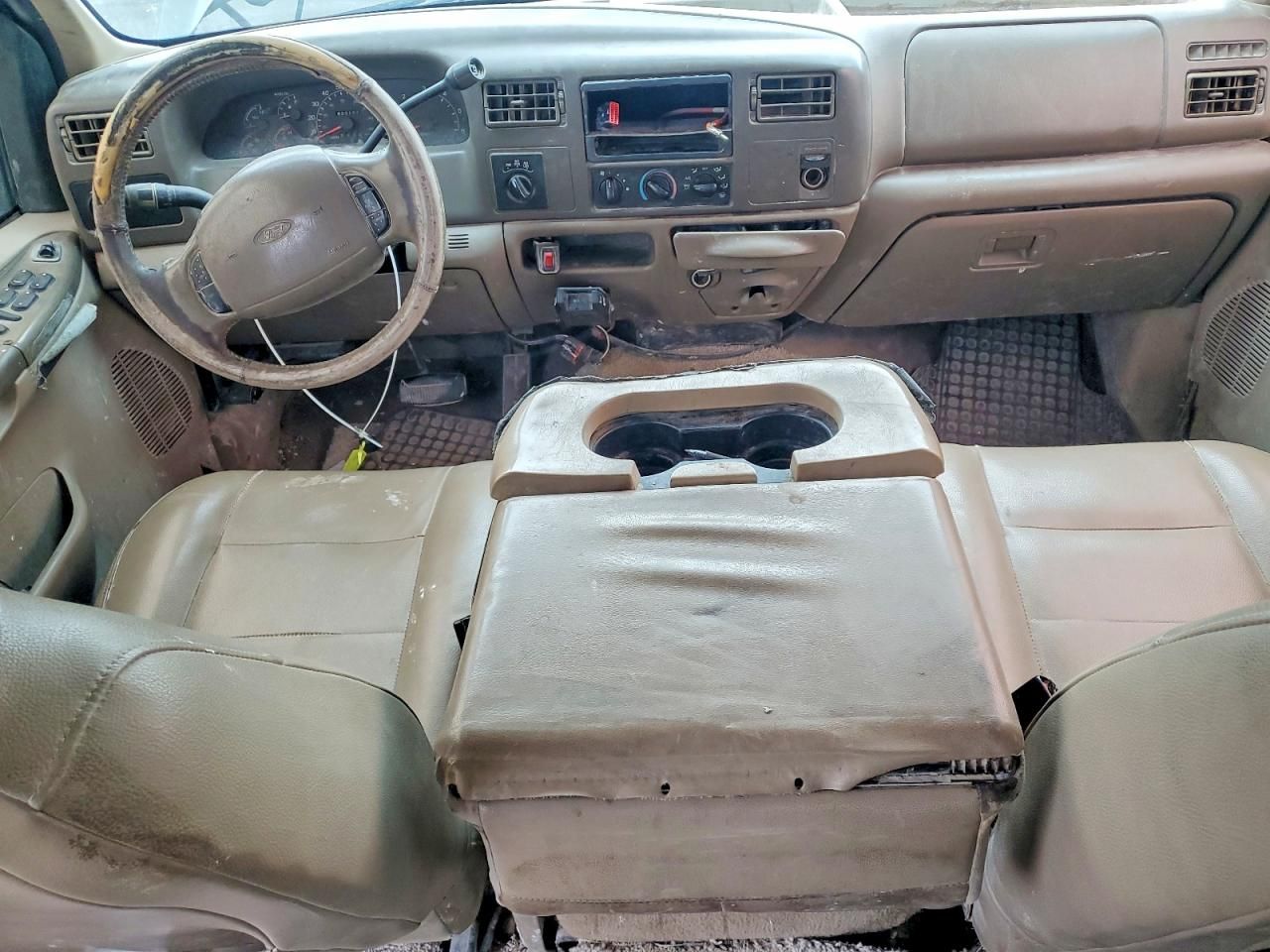 2001 Ford F350 Super Duty Flatbed Truck