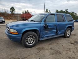 Vehiculos salvage en venta de Copart Gaston, SC: 2003 Dodge Durango