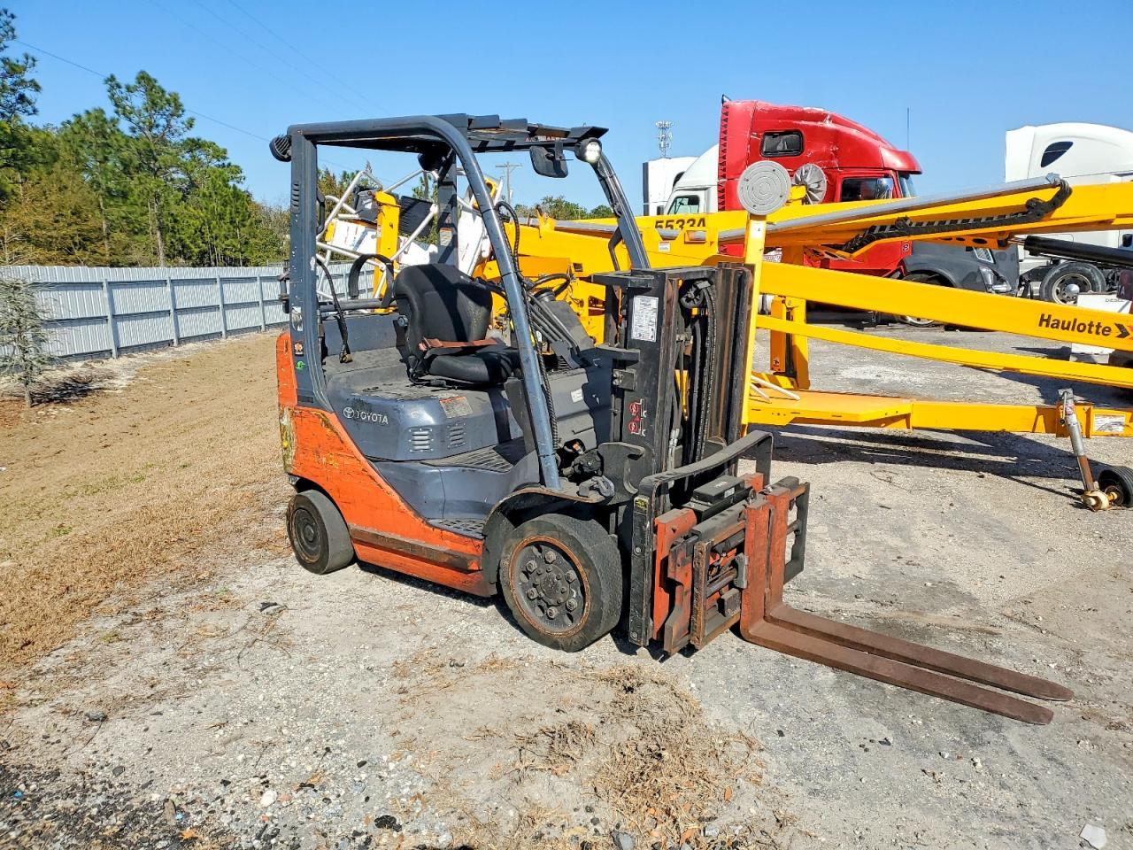 2014 Toyota 8FGCU20 Forklift