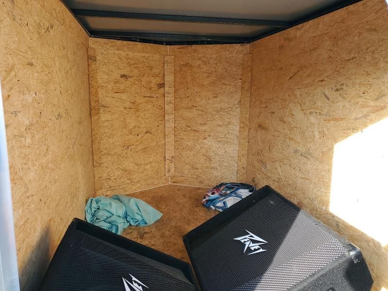 2025 Covered Wagon Cw4x6sa Enclosed Cargo Trailer