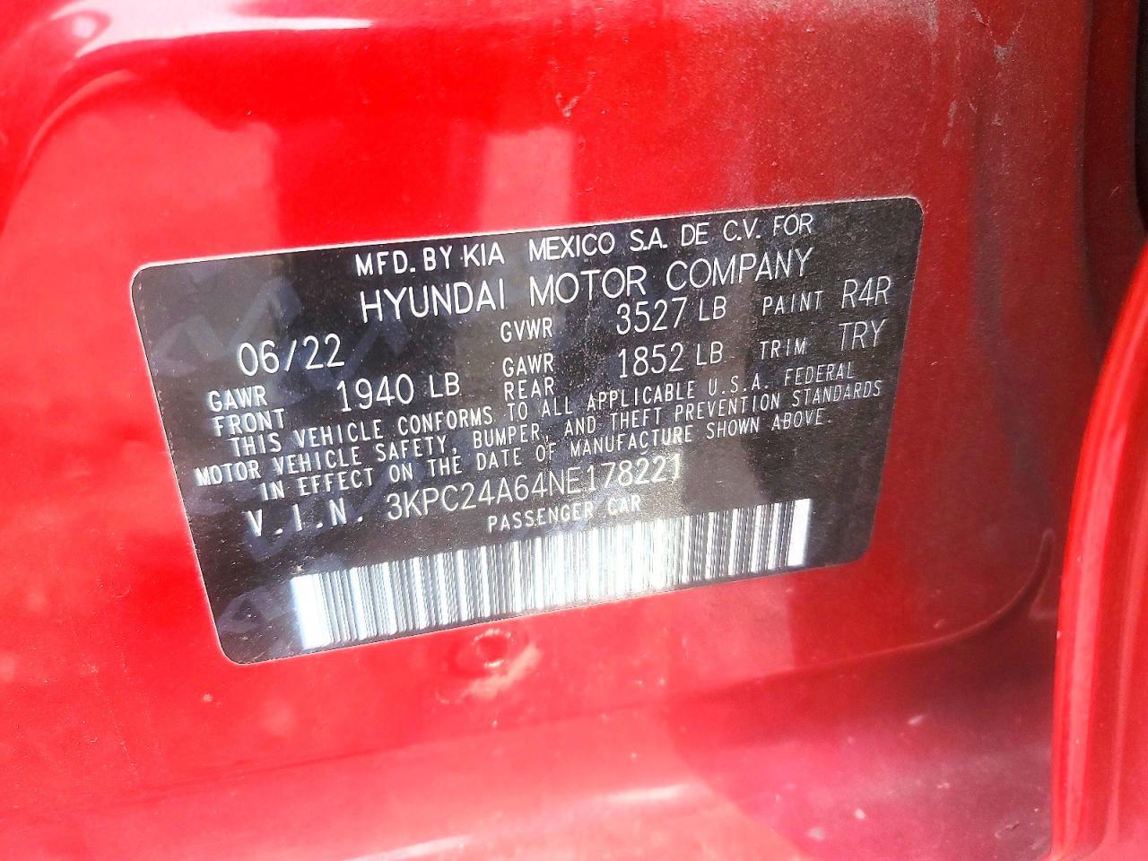 2022 Hyundai Accent se